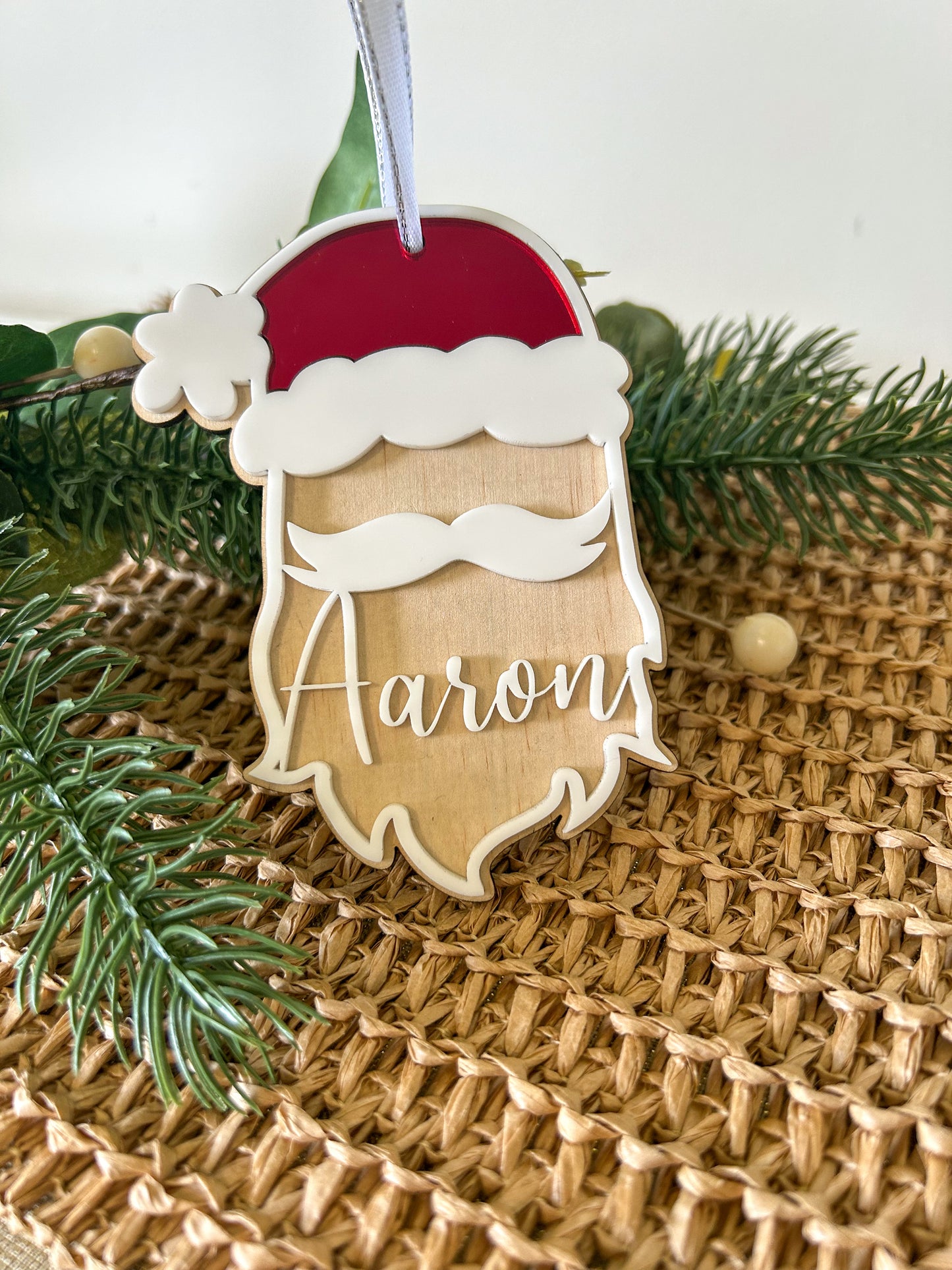 Personalised Santa Christmas Ornament