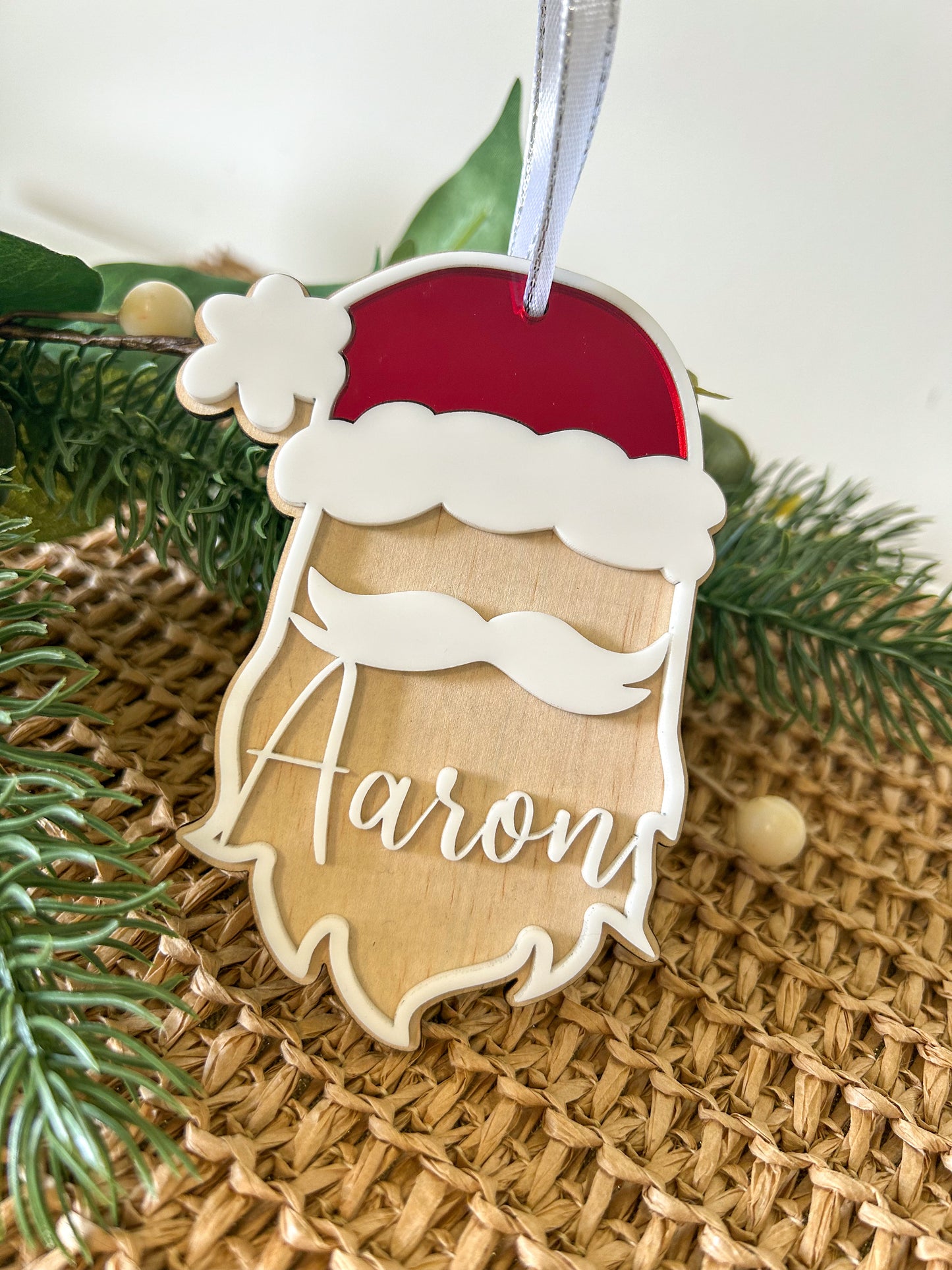 Personalised Santa Christmas Ornament