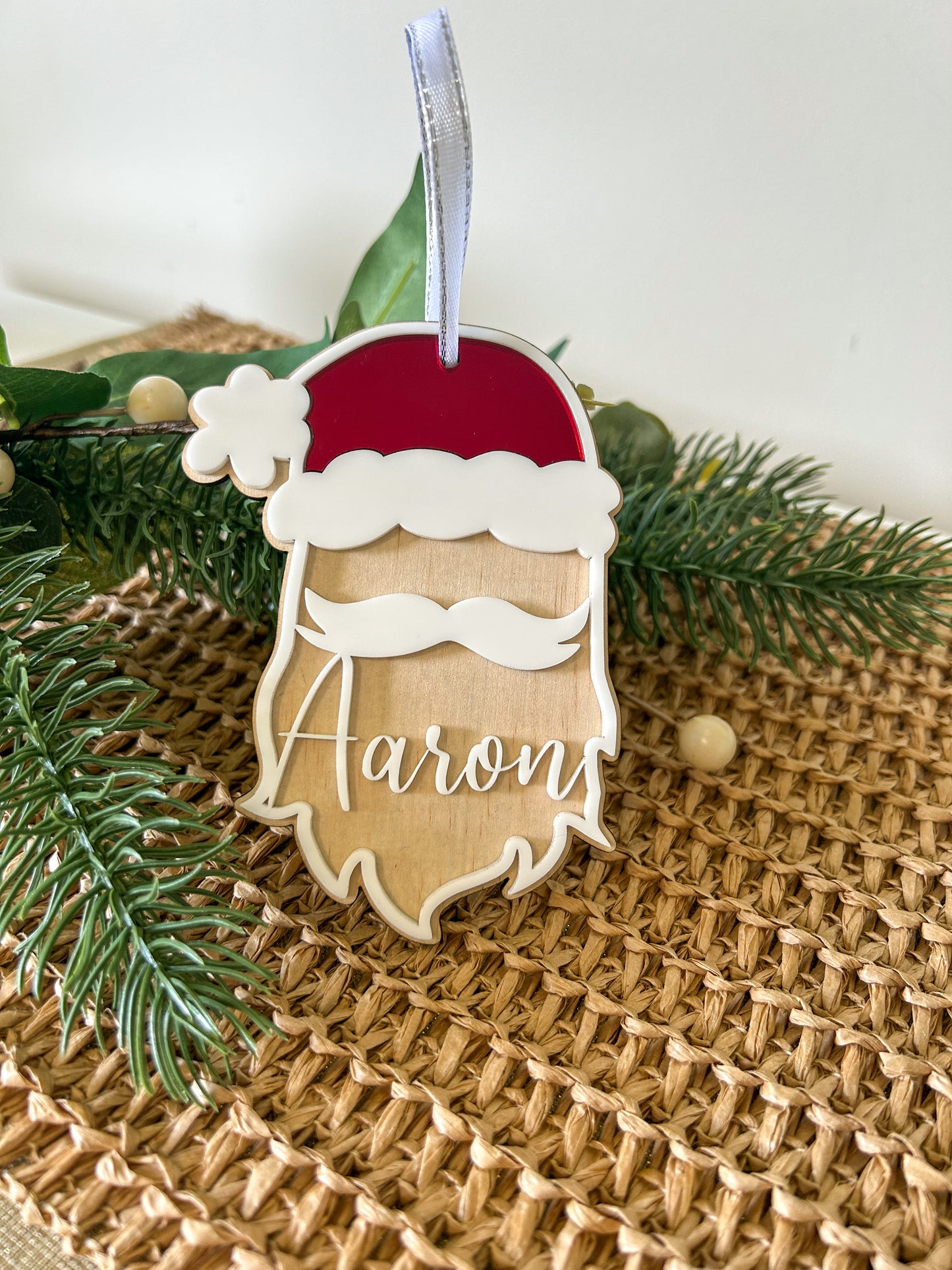 Personalised Santa Christmas Ornament