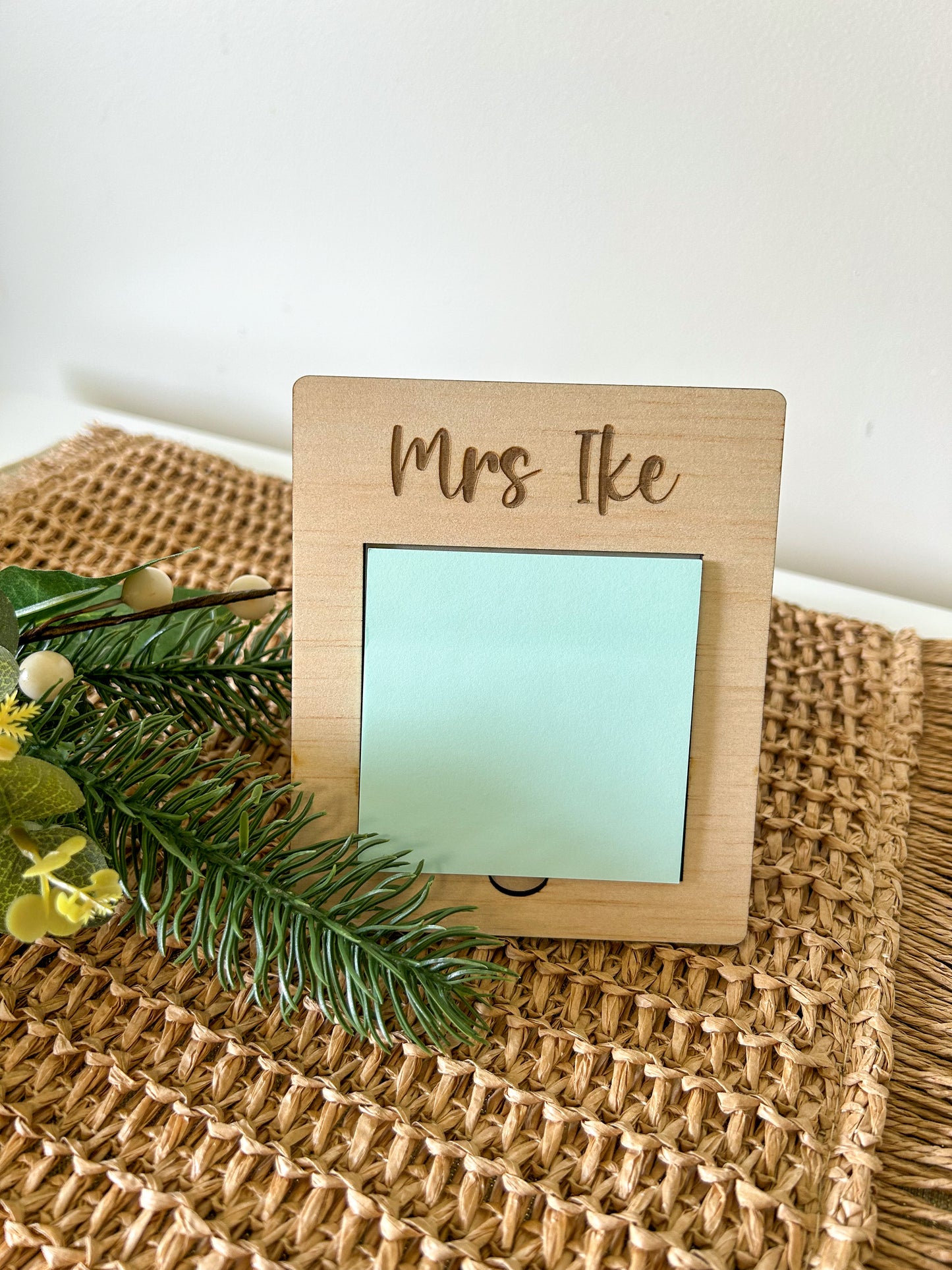 Rectangle Post It Note Holder