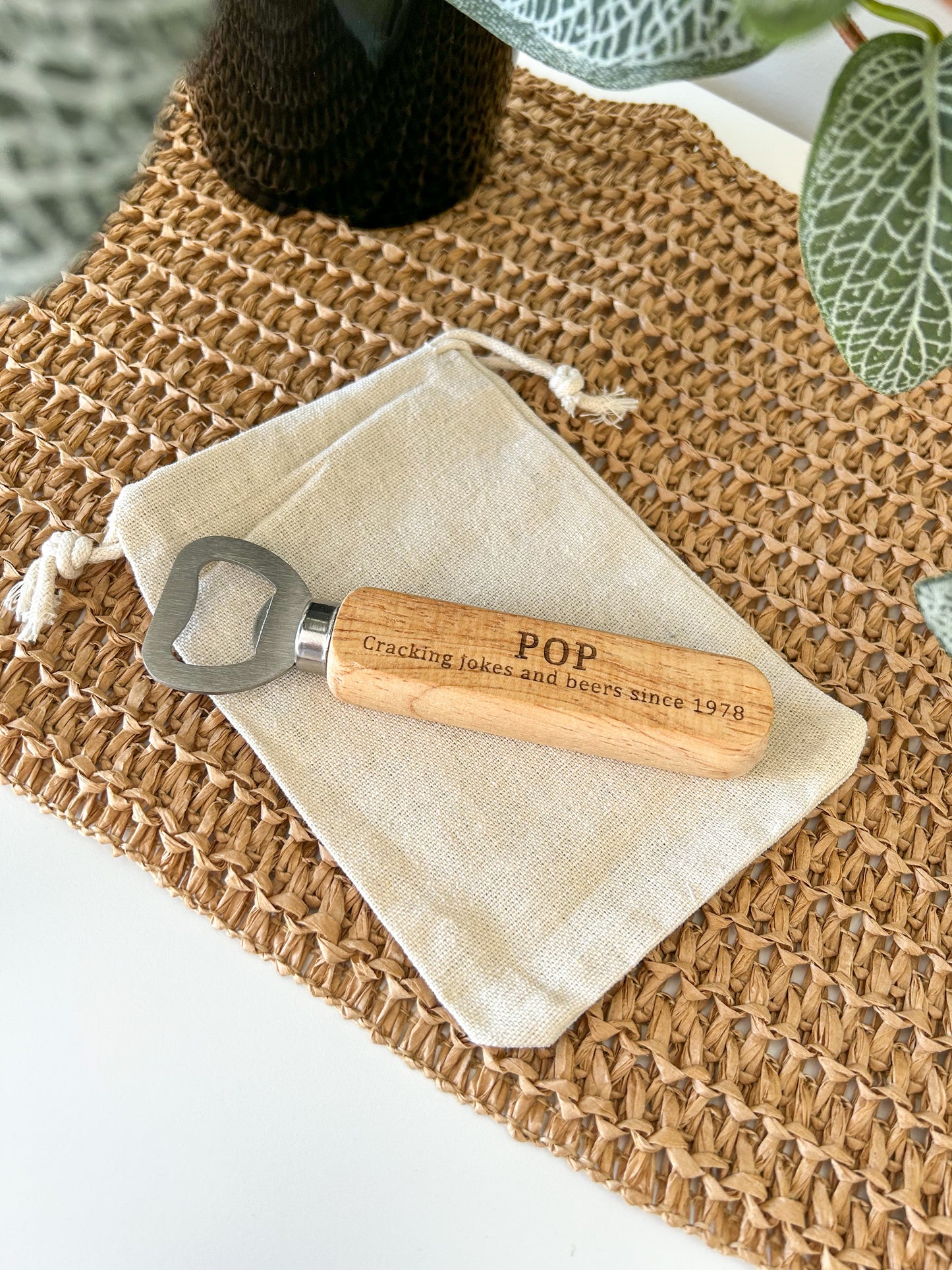 Personalised bottle opener