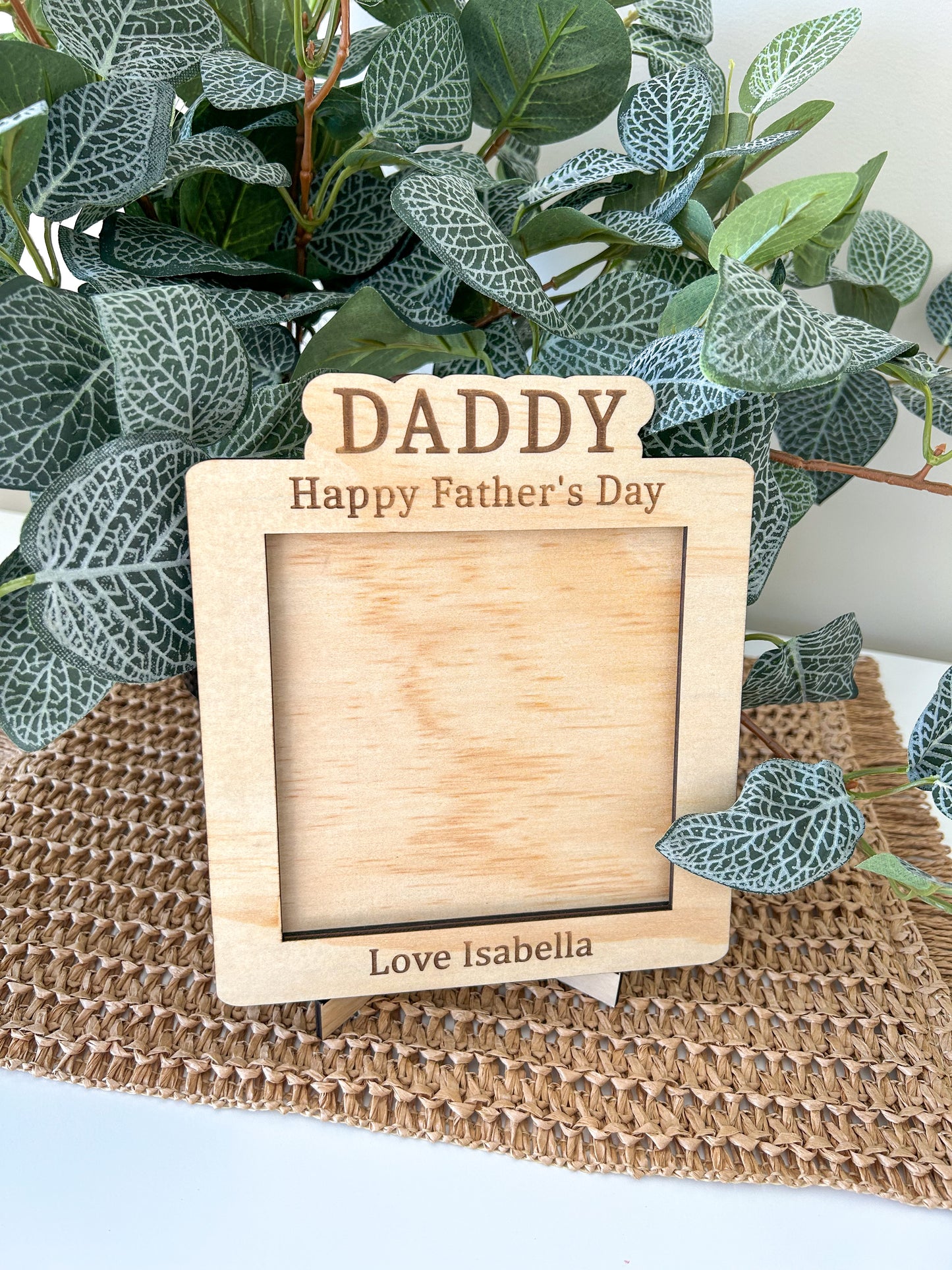 Personalised Photo Frame magnet/stand