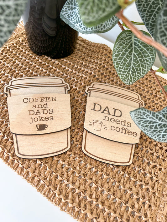 Coffee Cup gift card holder