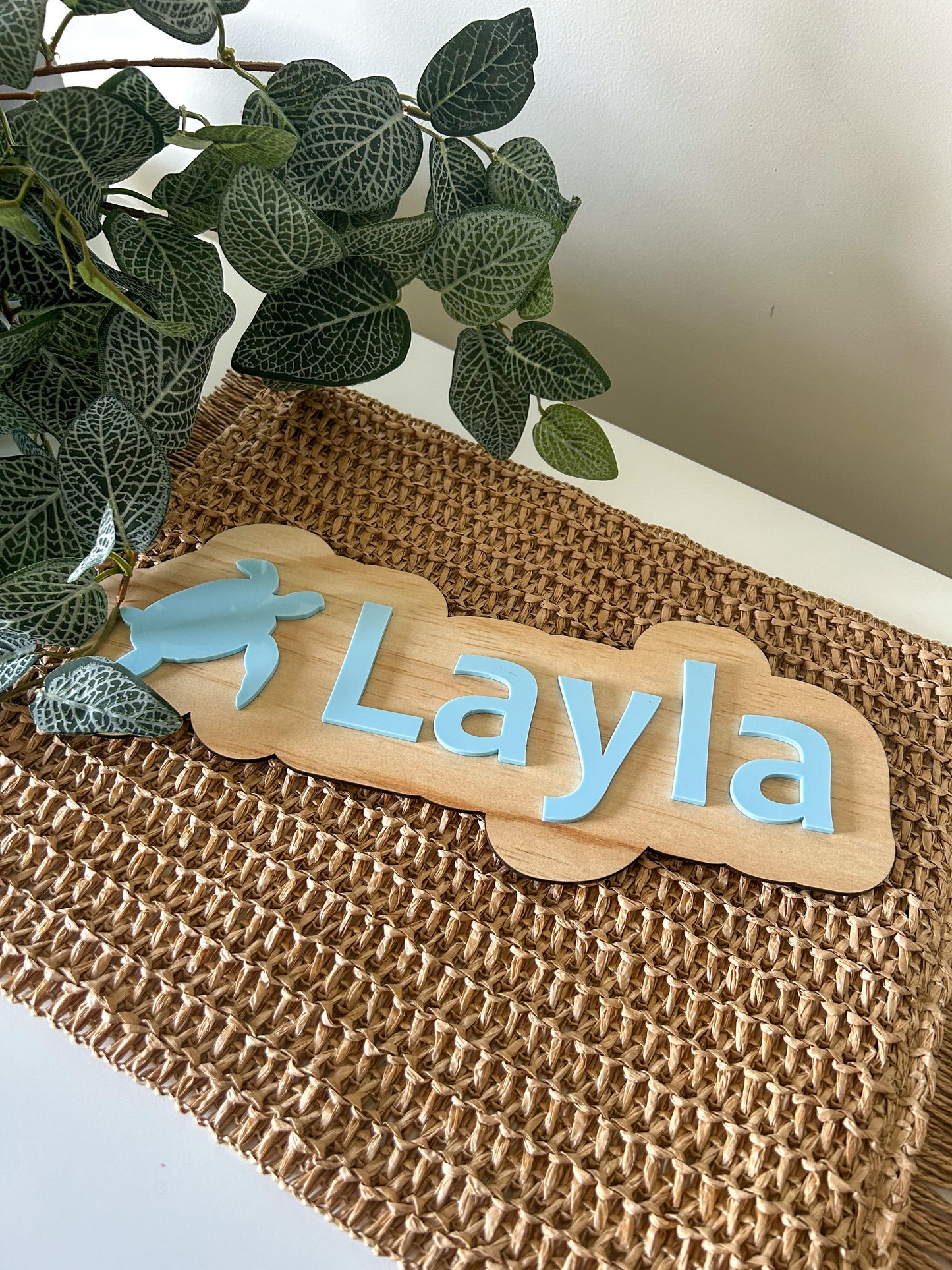 Personalised Name Plaque with image