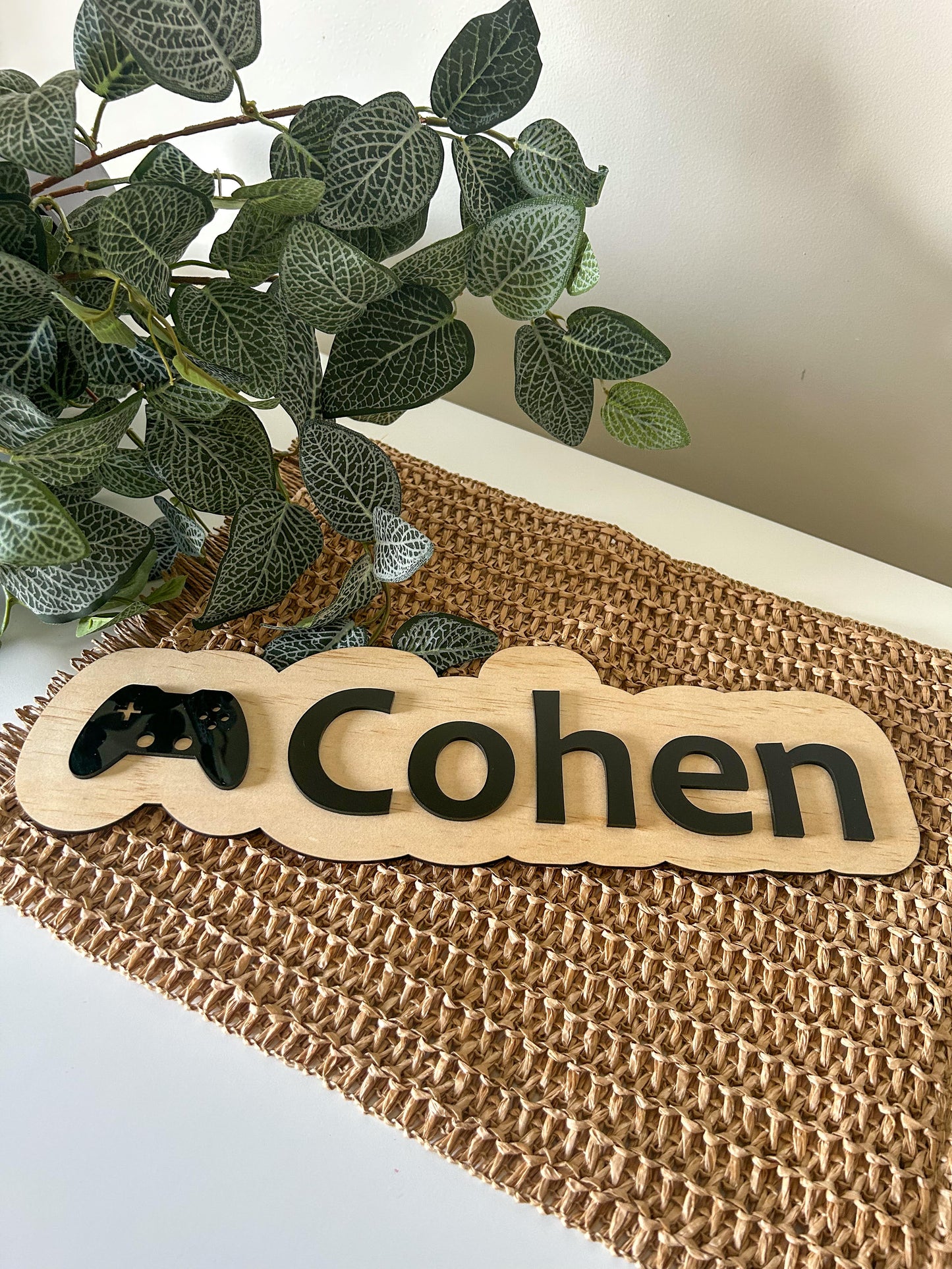 Personalised Name Plaque with image