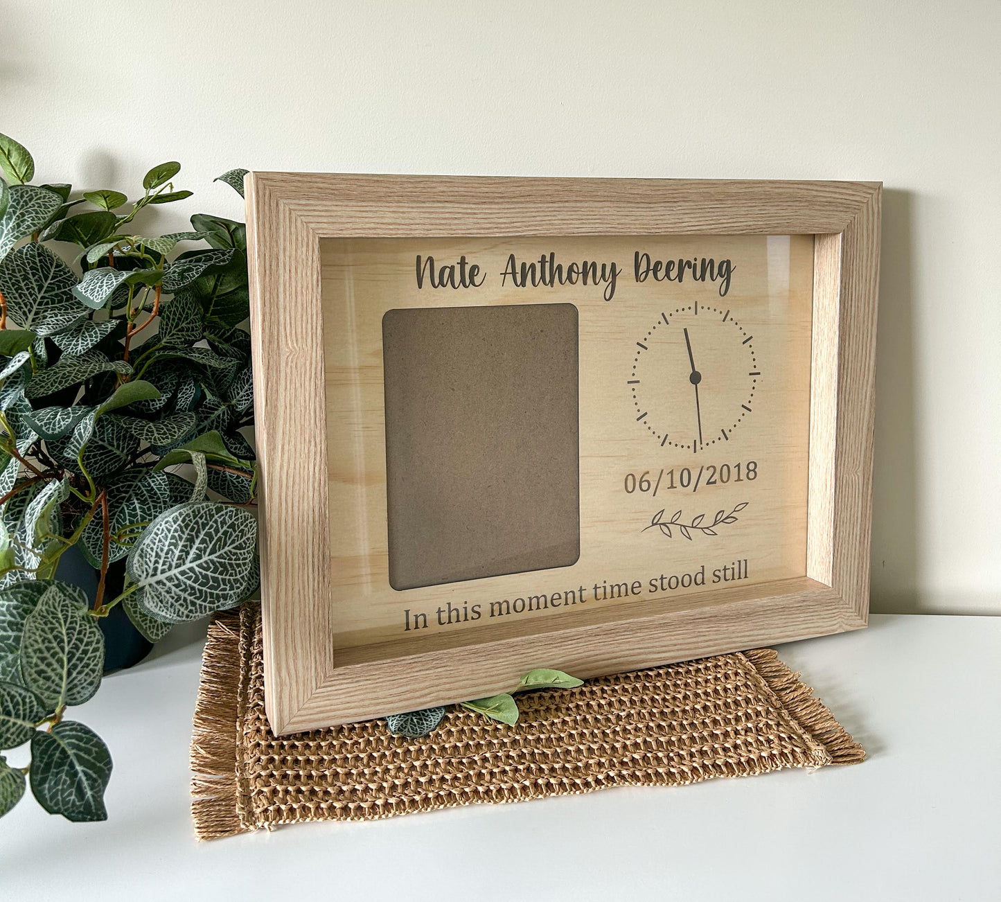 Photo Frame Insert - In this moment time stood still