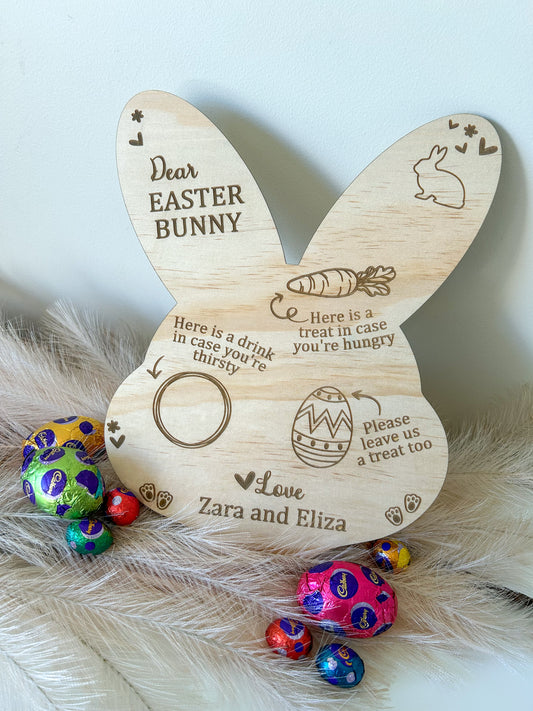 Easter Bunny treat board
