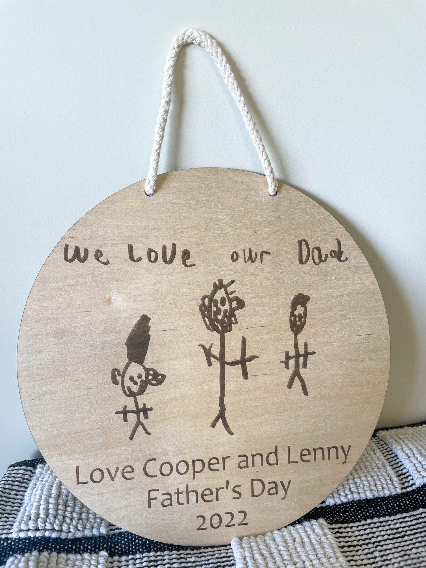 Personalised Father’s Day Plaque