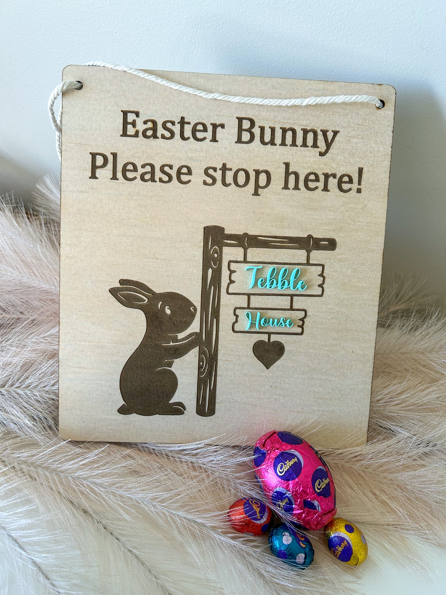 Easter Bunny - Please stop here