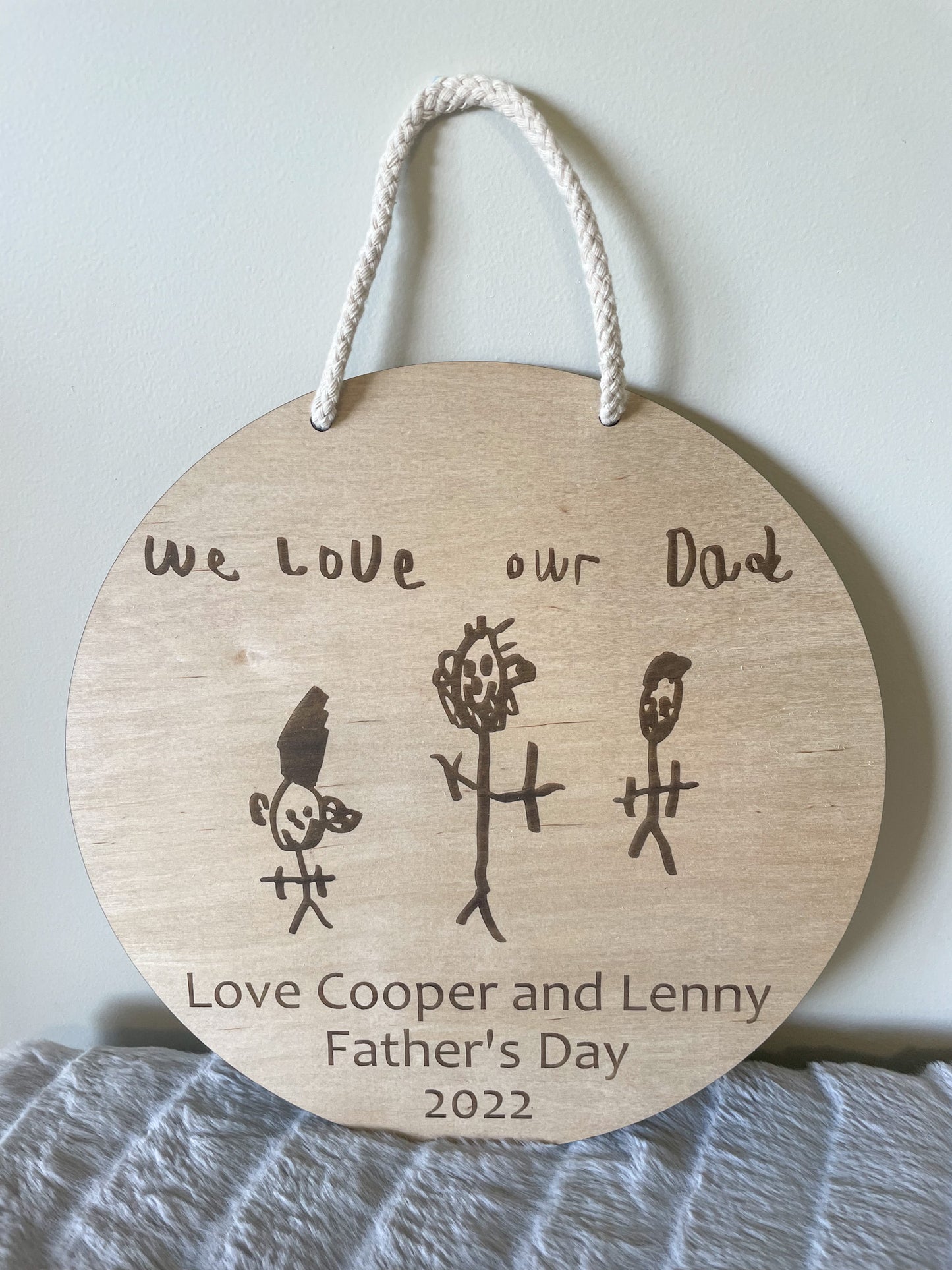 Personalised Father’s Day Plaque