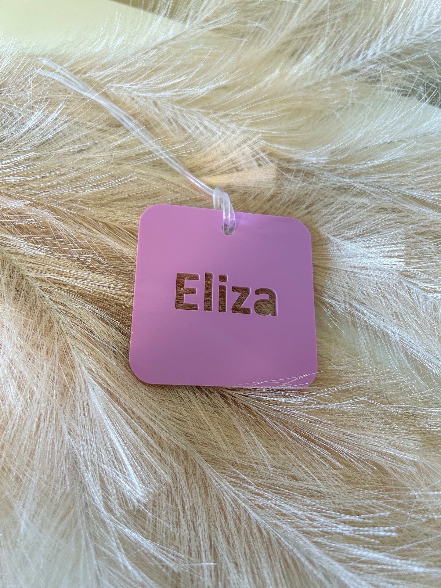 Acrylic Bag Tag