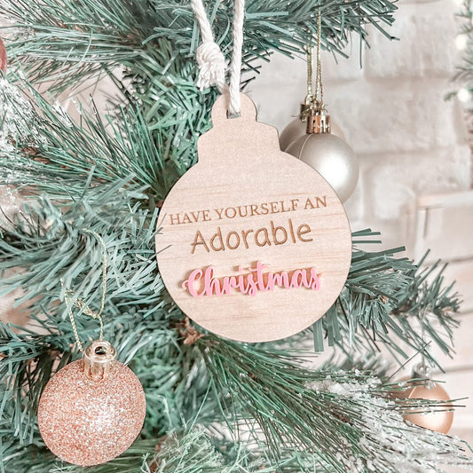 Limited Edition Luxe Christmas Plaque