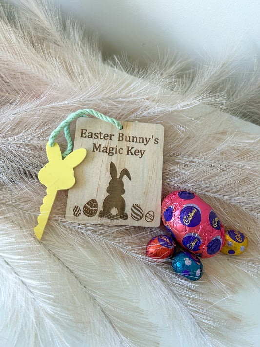 Magical Easter bunny key